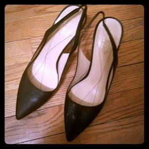 Kate Spade Leather Sling Pumps